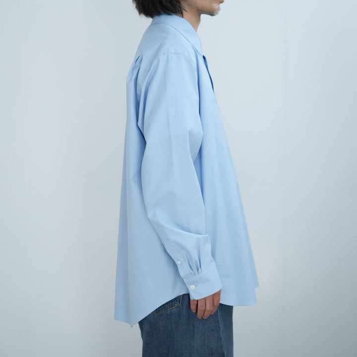 26SS】AURALEE WASHED FINX TWILL SHIRT 