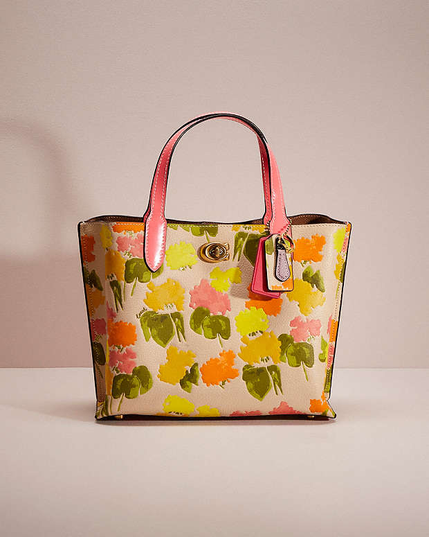 公式】COACH – コーチ | 【UPCRAFTED】ウィロウ トート 24・フローラル