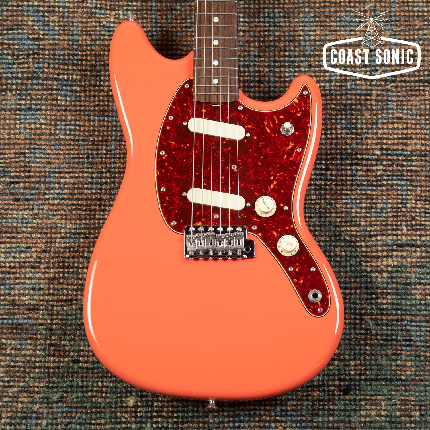 2020 Fender Char Artist Series Mustang Limited Edition Hiiro Red Made