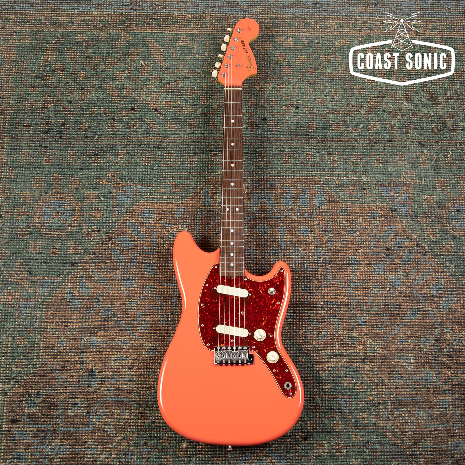 2020 Fender Char Artist Series Mustang Limited Edition Hiiro Red Made