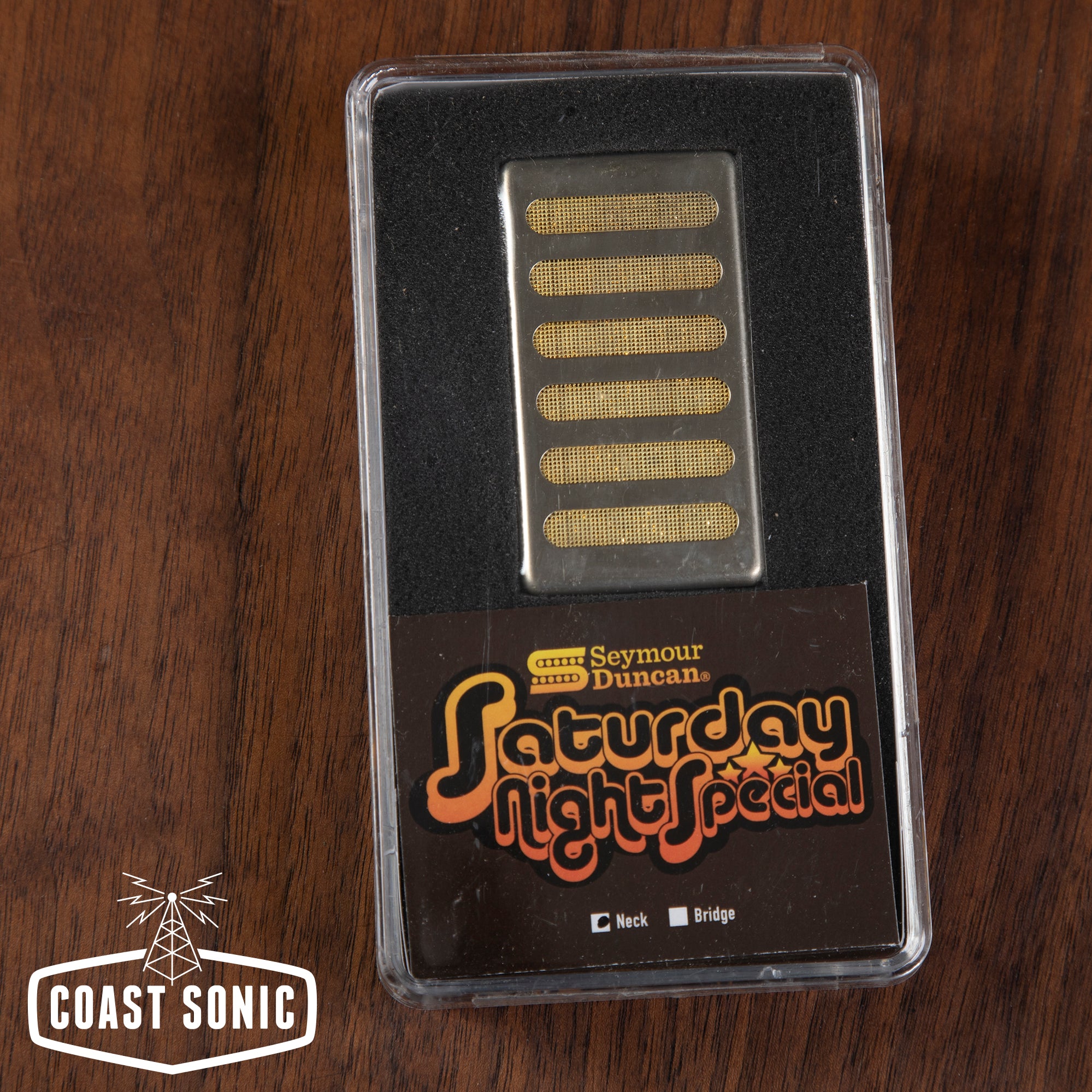 Seymour Duncan Saturday Night Special Humbucker Raw Nickel/Gold Mesh *