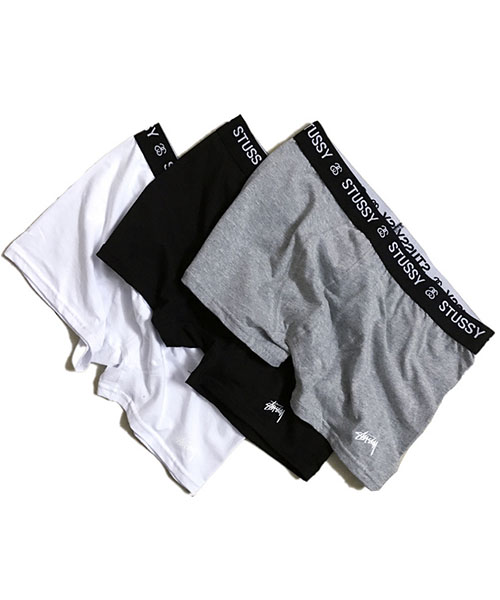 ステューシー ボクサーパンツ メンズ stussy ロゴボクサーブリーフ