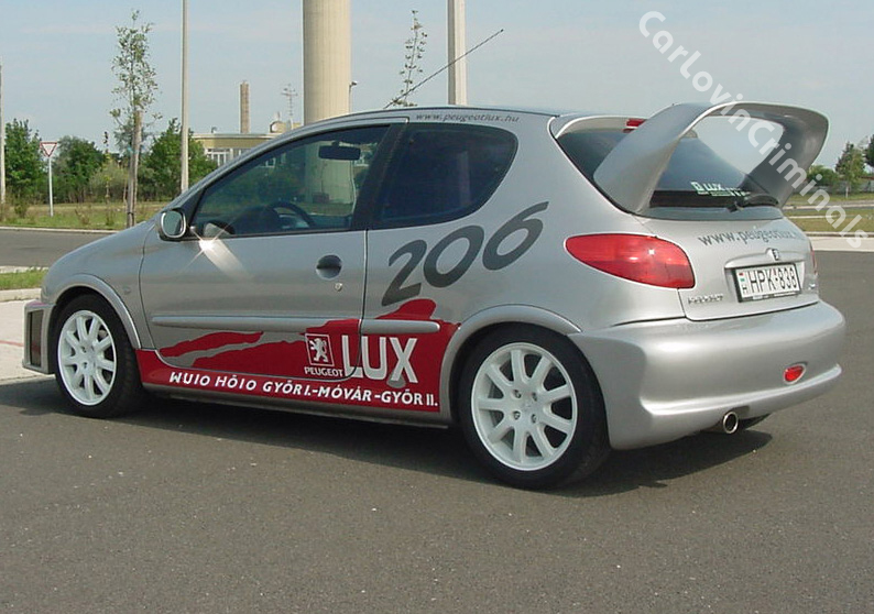 PEUGEOT 206 WRC SPOILER | eBay