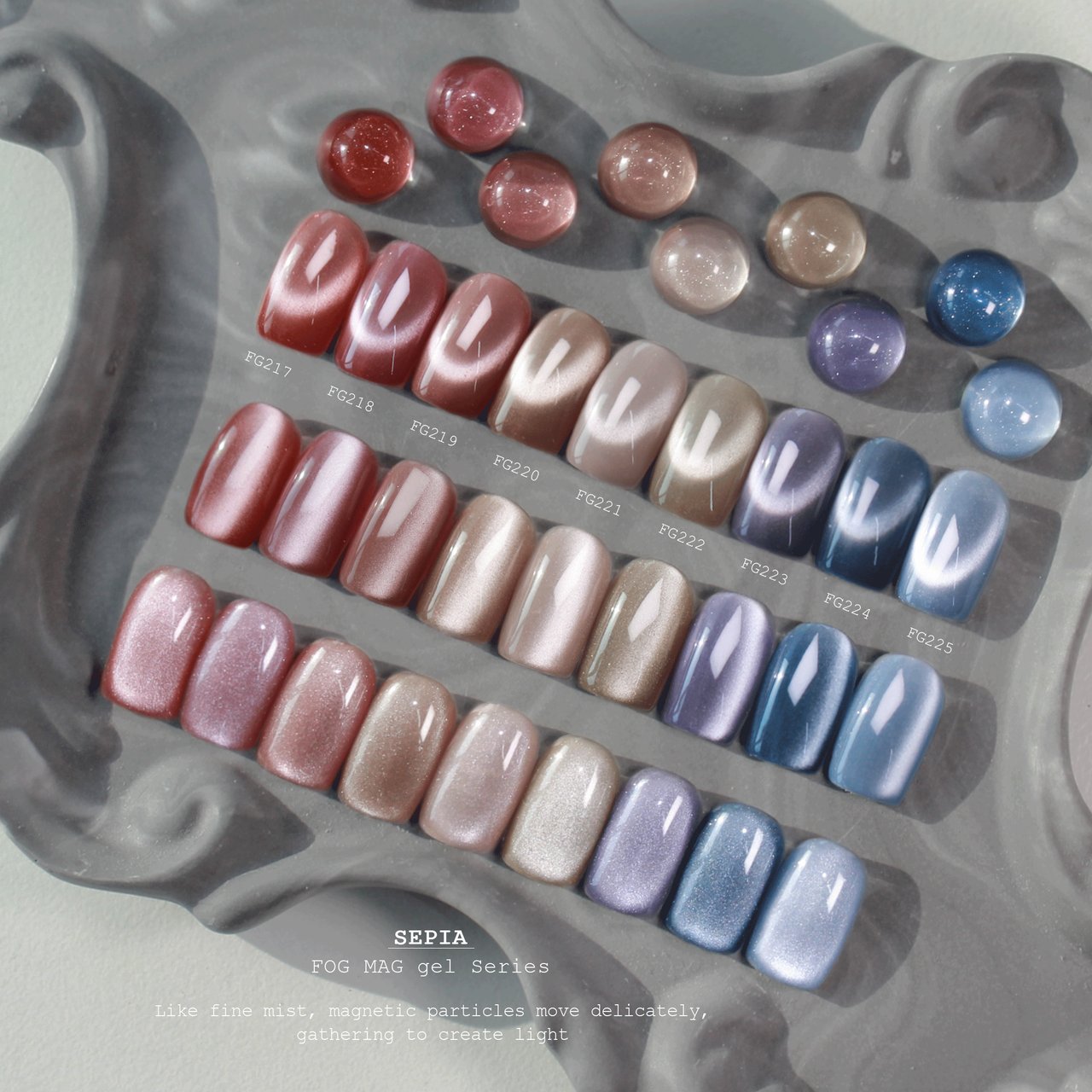 Sepia（セピア） マグネット9本セット | FROM THE NAIL（フロムザ