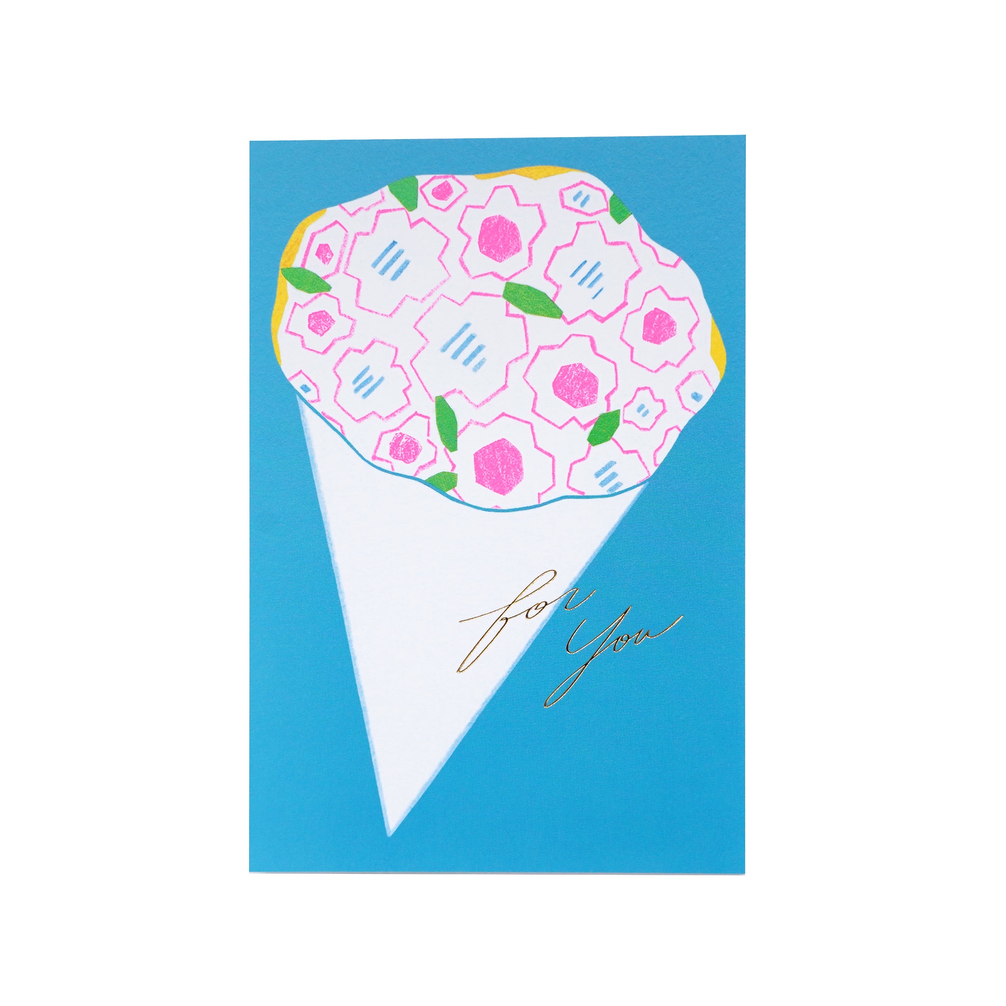 ポストカード For you「イラストブーケ」 | D-BROS