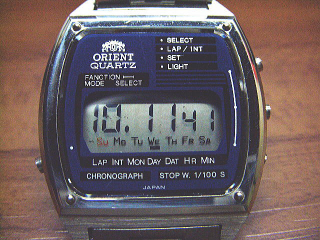 たったひとつの「オリエント」: デジタルな腕時計たち 2