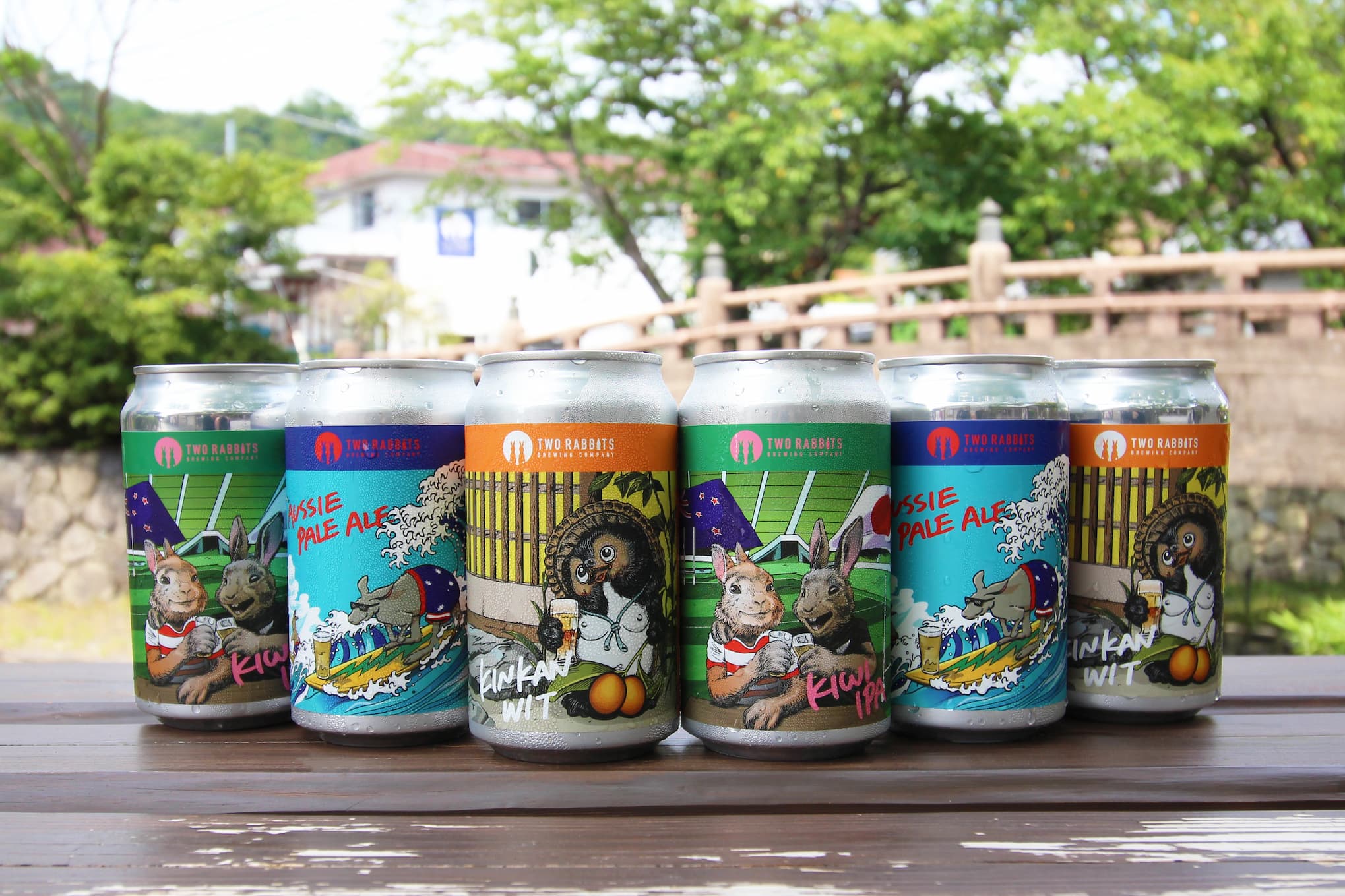 TWO RABBITS BREWING COMPANYクラフトビール 定番セット 360ml×6本