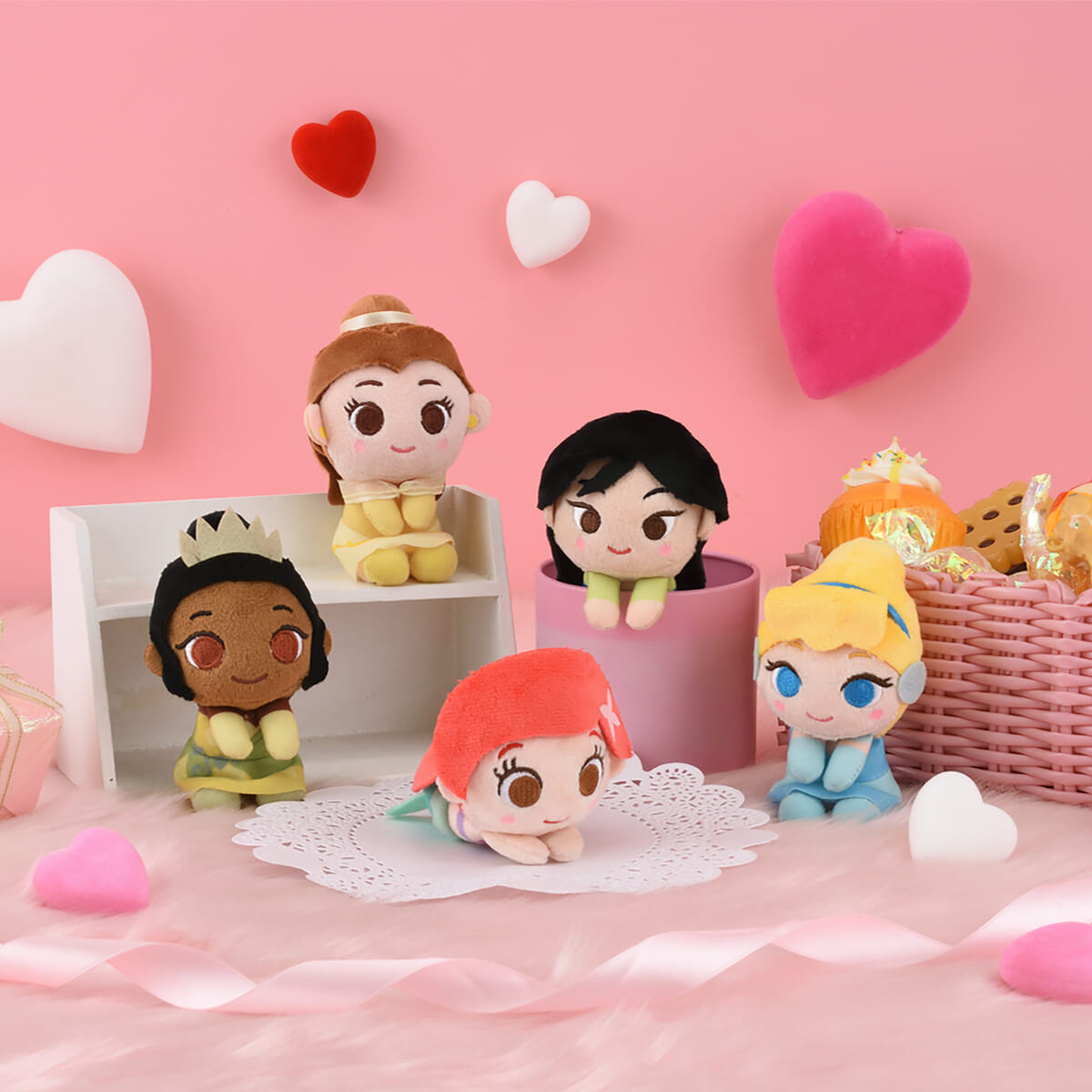 手足が動かせるアリエルたちの& you マスコット！セガプライズ