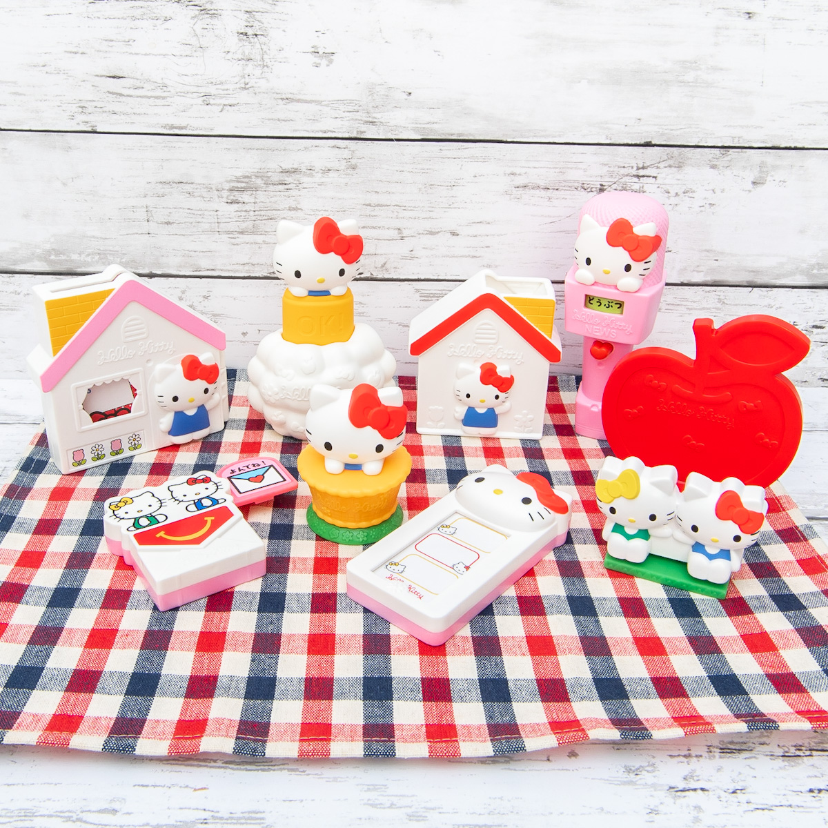 朱様用】ハローキティ 30周年記念ストラップ キティ ミミィ 2点セット