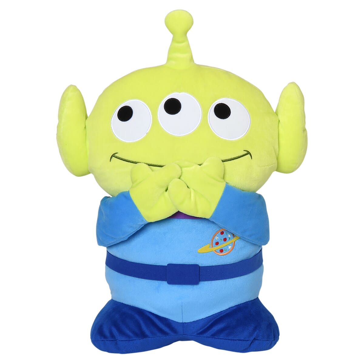 口元をおさえるエイリアンのぬいぐるみ！セガプライズ ディズニー