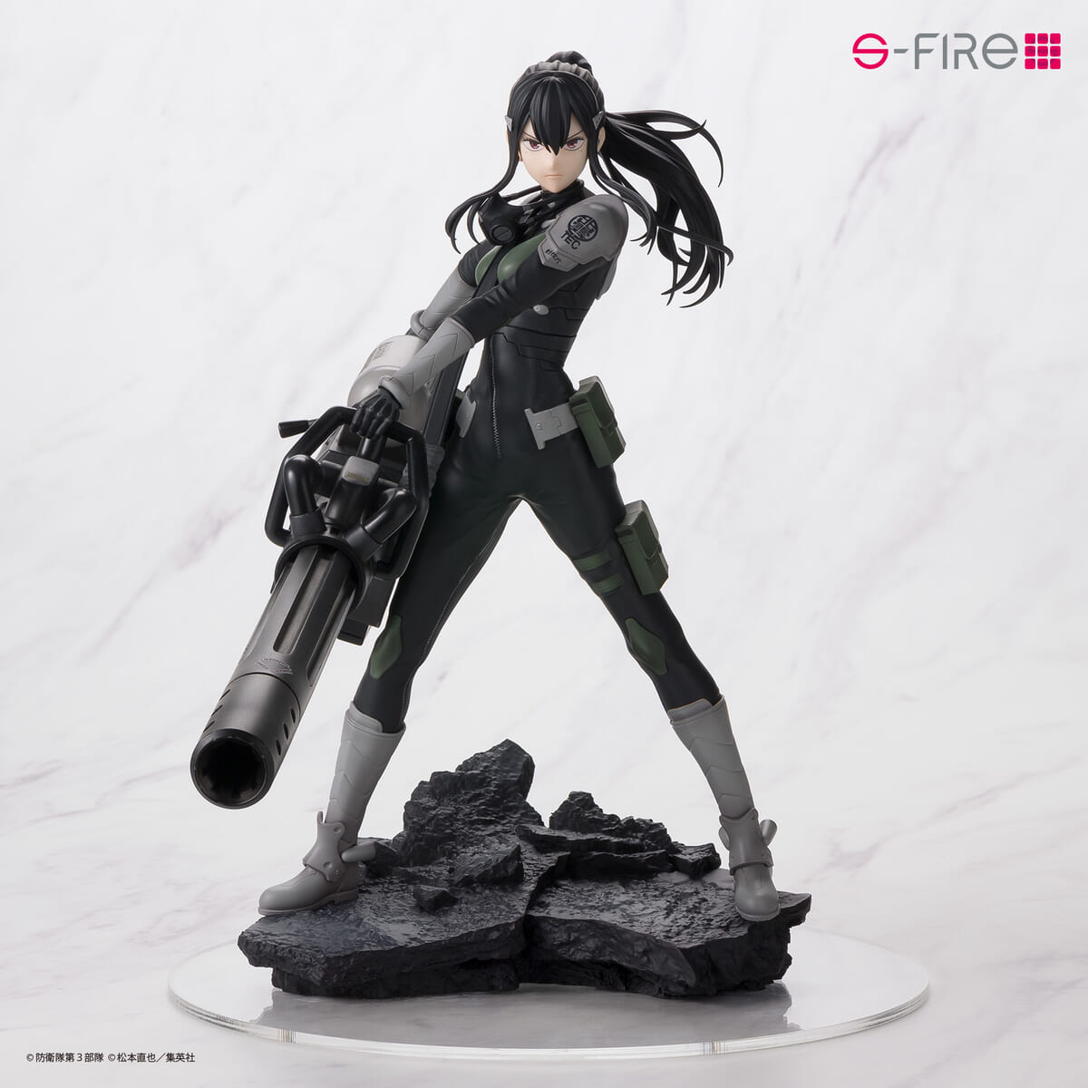 印象的な専用武器を持つ迫力の姿！セガ『怪獣8号』 フィギュア 亜白ミナ