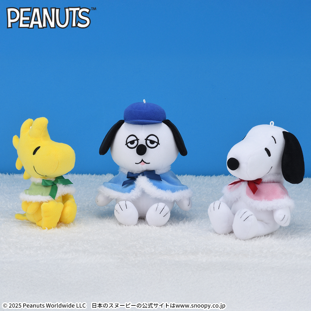 コートやケープ、雪だるまなど冬らしい姿！セガプライズ「SNOOPY