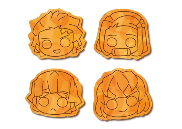 オリジナルコースター付き！セガのたい焼き「鬼滅の刃」コラボ