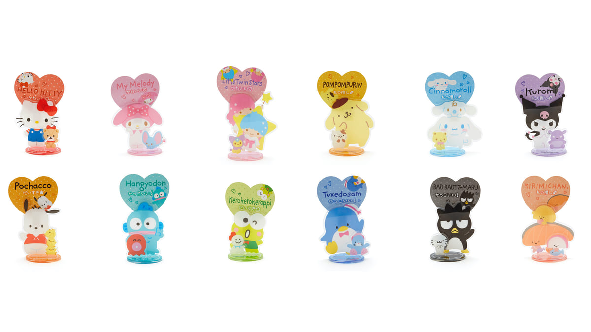 ハローキティたちのネームタグやもっちりマスコットが登場！「サンリオ