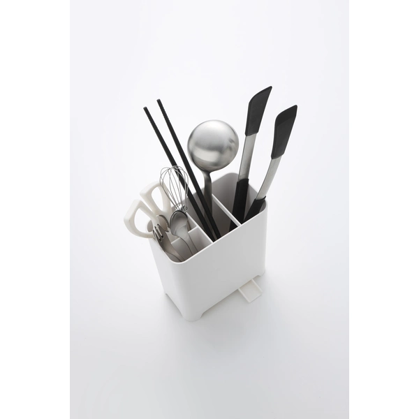 AQUA】キッチンツールスタンド アクア (ホワイト): 周辺小物 | ALMOTT