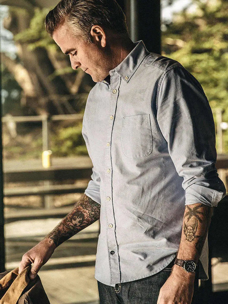 Taylor Stitch | The Jack Shirt- Blue Everyday Oxford – Eames NW
