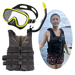シュノーケル用品・3点セット｜mic21