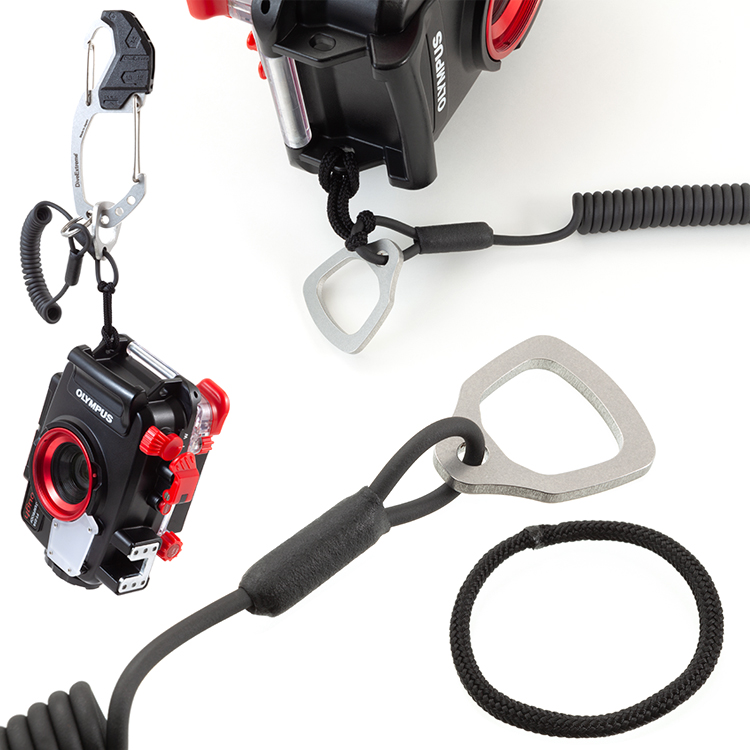 mic21ダイビングショップ[ DiveExtreme ] DE ショートコイルストラップ