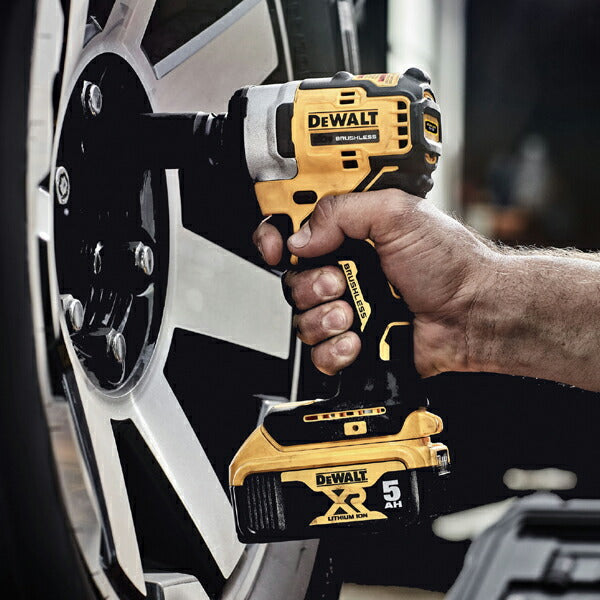 デウォルト 最大542Nm 18V XR1/2 ブラシレス インパクトレンチセット