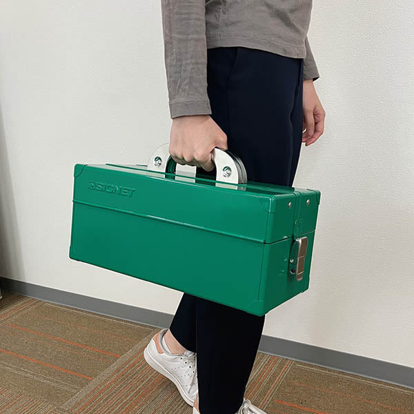 シグネット 両開きツールボックス グリーン (54023)(4712818979305) SIGNET