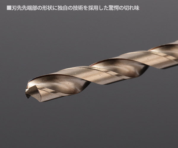 BIC TOOL 月光ドリル15本組セット GK3-10 ステンレス・アクリル板等素材を