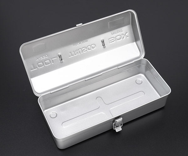 TRUSCO Y-350 山型工具箱 シルバー 銀 373×164×124mm トラスコ