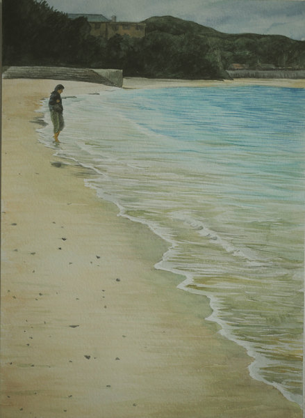 砂浜」 by 辻 匠｜Artmeter｜暮らしを彩るアートが、きっと見つかる