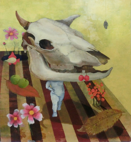 牛骨人間」 by tericomet｜Artmeter｜暮らしを彩るアートが、きっと