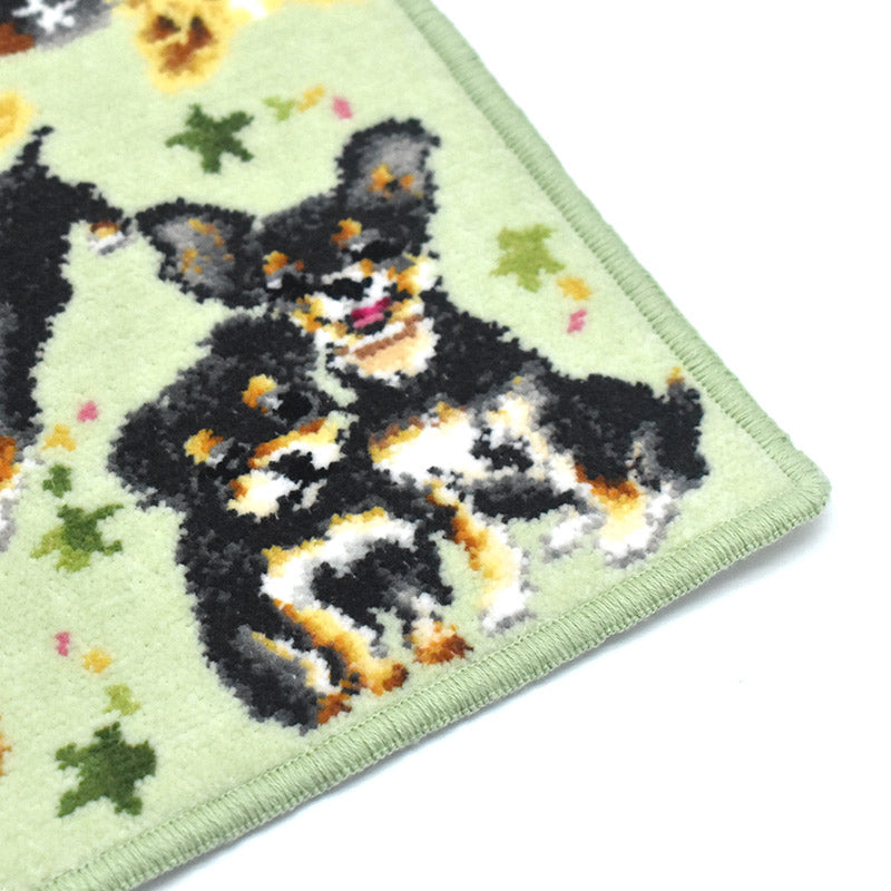 日本製 チワワ チワプー シェニール織 ハンカチ 23cm EjPetit pairs