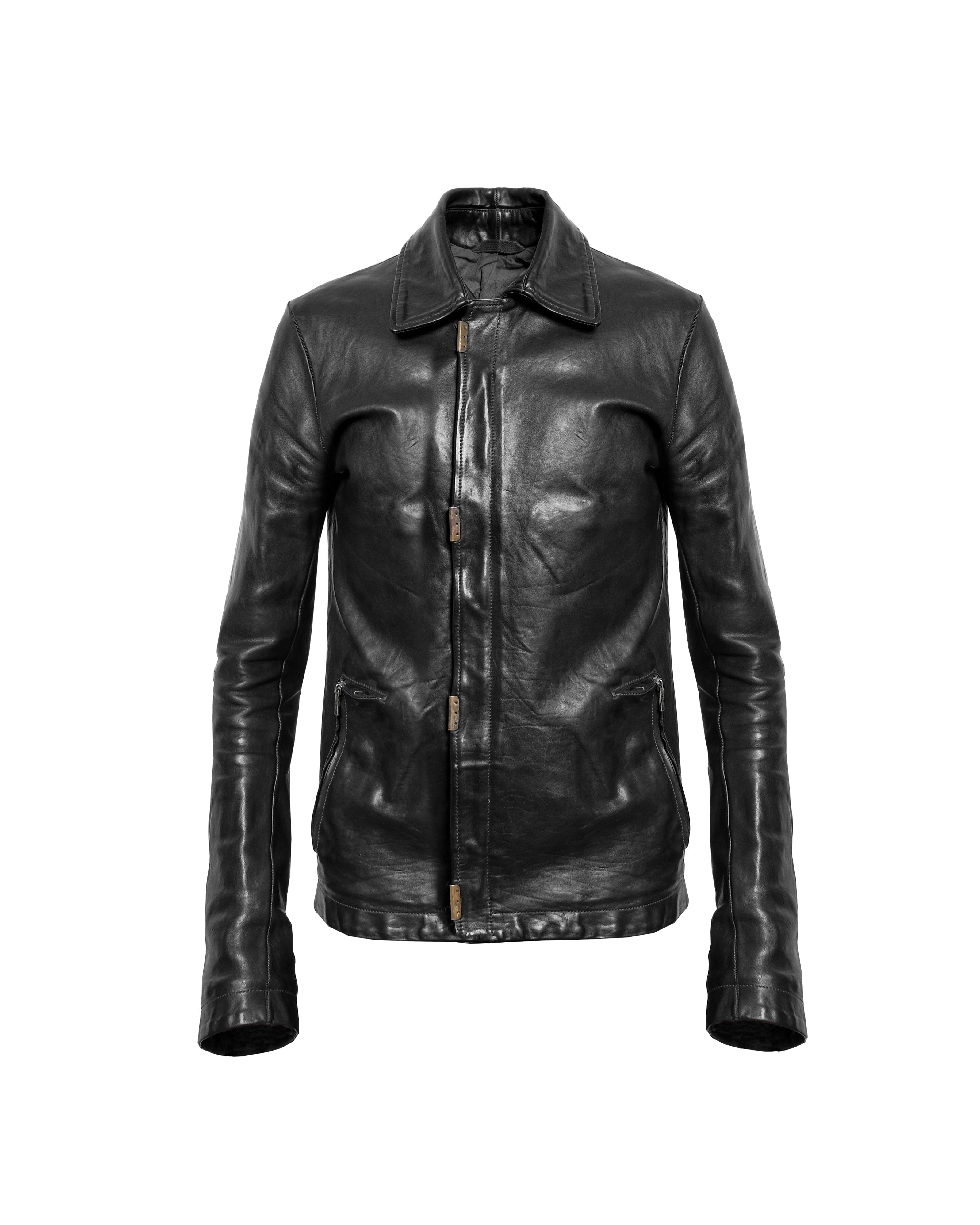 Carol Christian Poell O.D Lined Scarstitched Leather Jacket