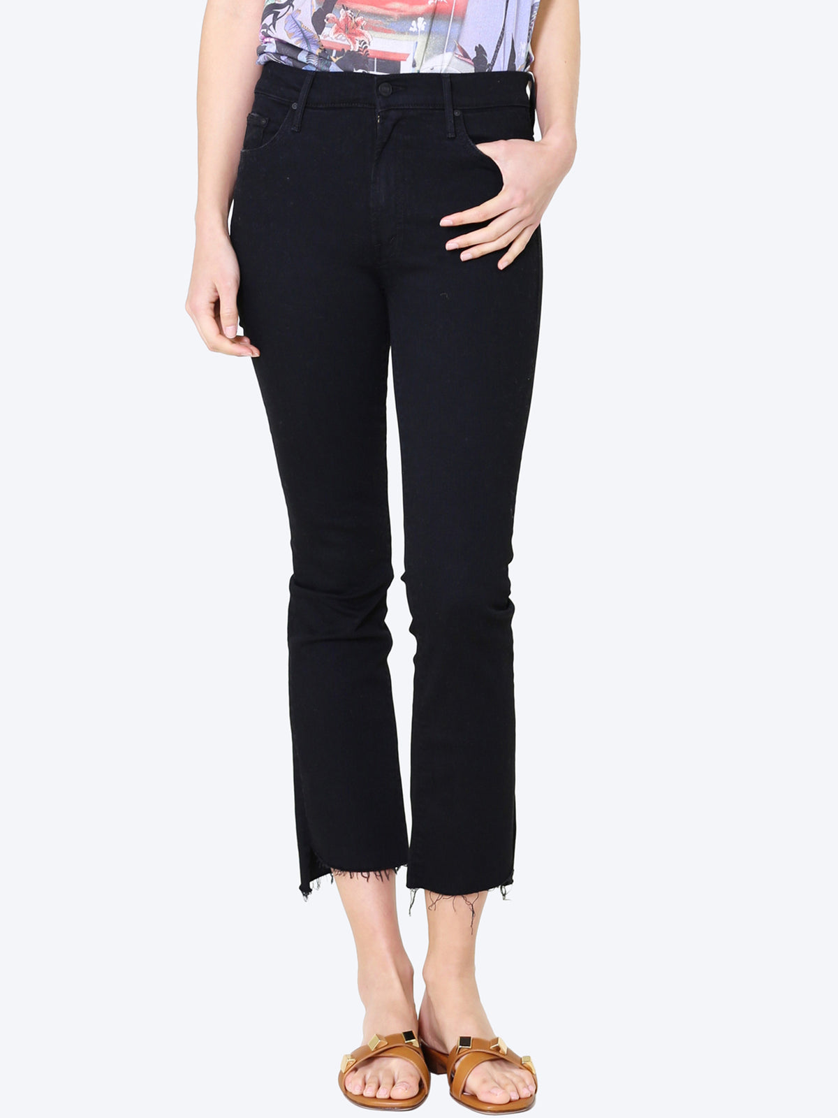 MOTHER Insider Crop Step Fray in Not Guilty – Evoluxxy