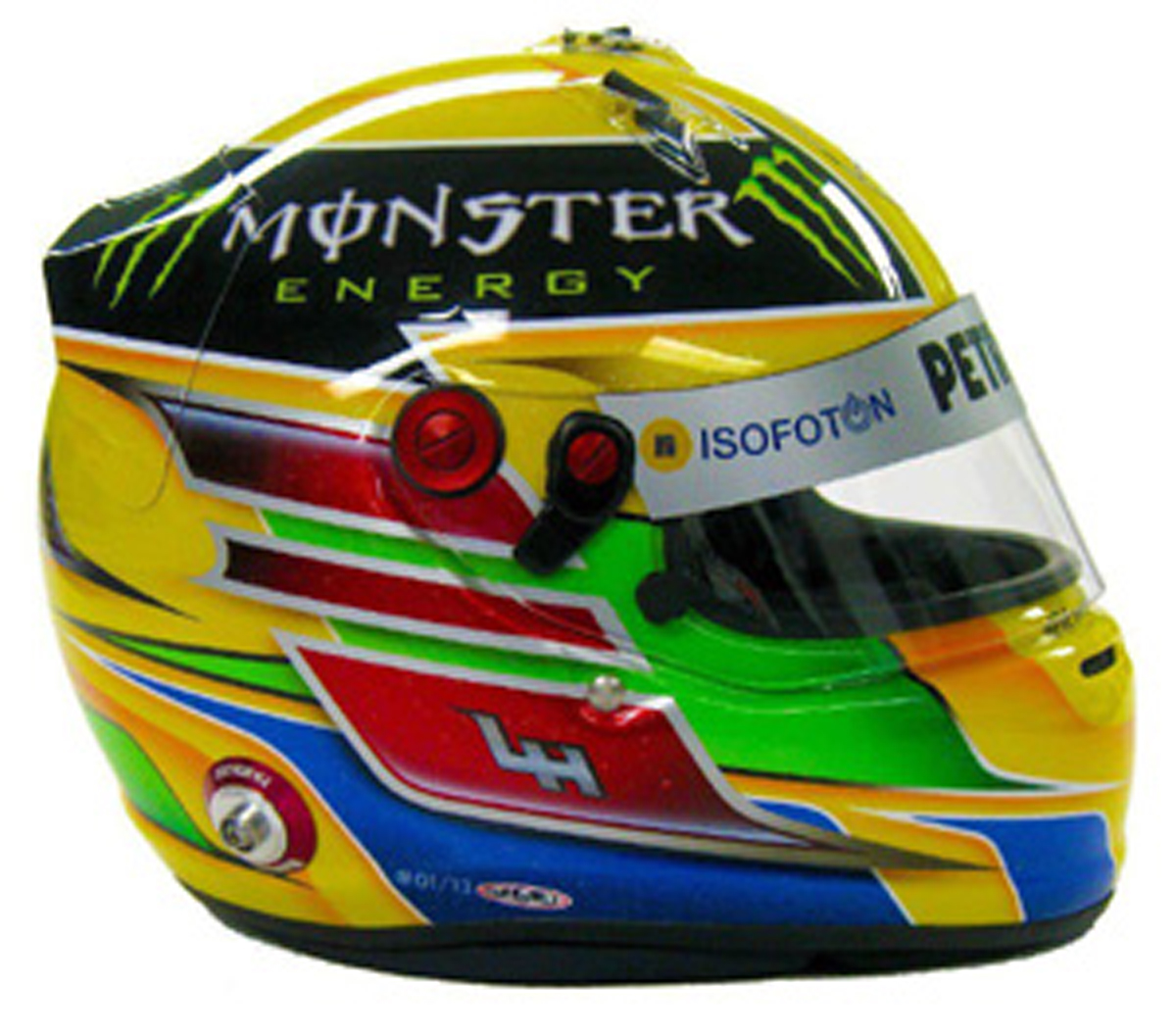 ルイス・ハミルトン、2013年のヘルメットを先行公開 【 F1-Gate .com 】