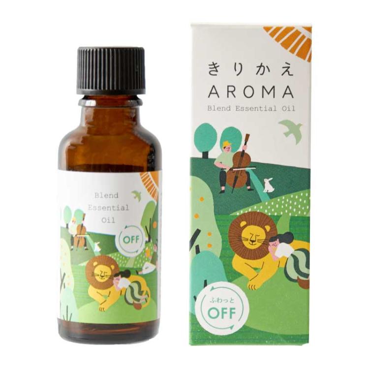 生活の木 きりかえアロマ ふわっとオフ ブレンドエッセンシャルオイル