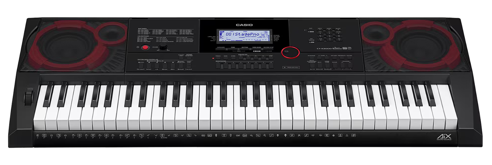 レンタル] CASIO(カシオ) CT-X3000 電子キーボード - Rentio[レンティオ]