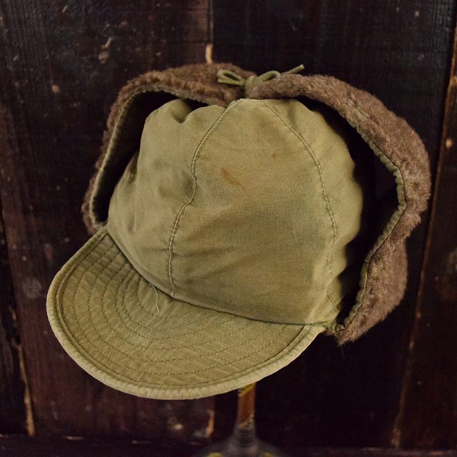 50's U.S.ARMY MQ-1 フィールドパイルキャップ 7 1/2 50年代 アメリカ