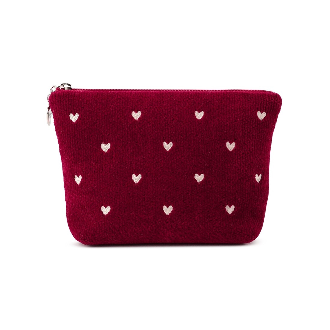 ラブラリーハート 舟型ポーチM L/LRH-243238(ダークレッド): LOVERARY