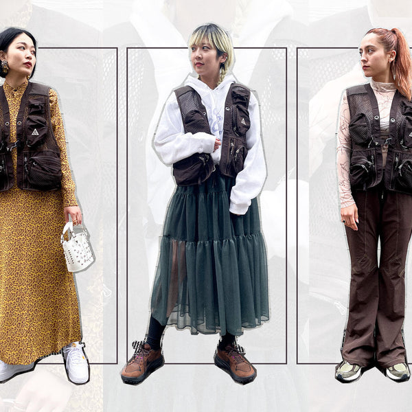 Mix and Match#19 NIKE ACG｜Buttles Vest｜スニーカー・ファッション