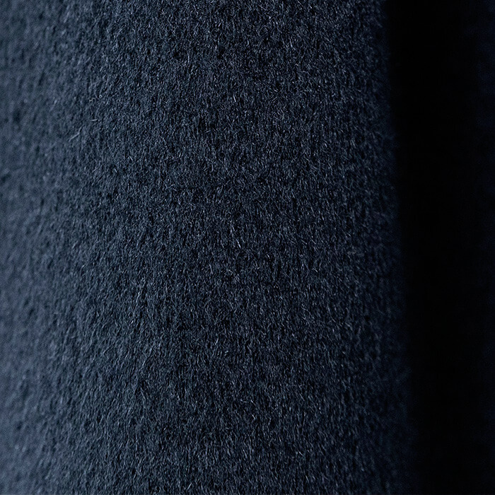 ビッグカラーのテーラードコート 9号・ブラック｜東京ソワール