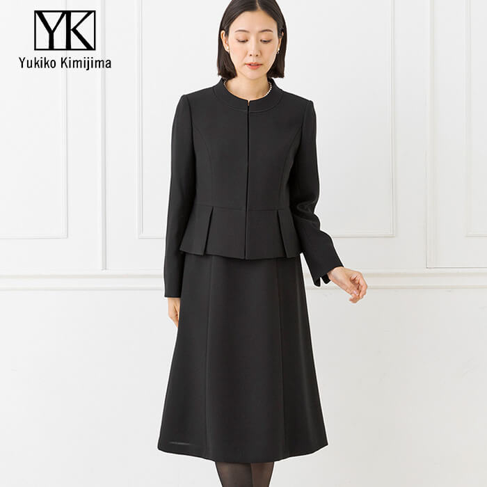 WEB限定｜洗えるアンサンブル 17号・ブラック｜東京ソワール