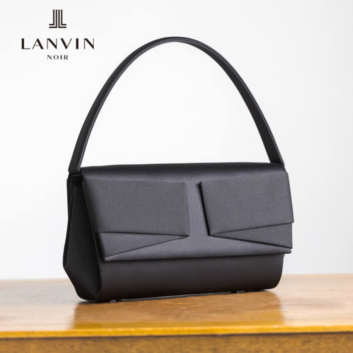 光線デザインのブラックバッグ ・ブラック｜東京ソワールオンラインストア