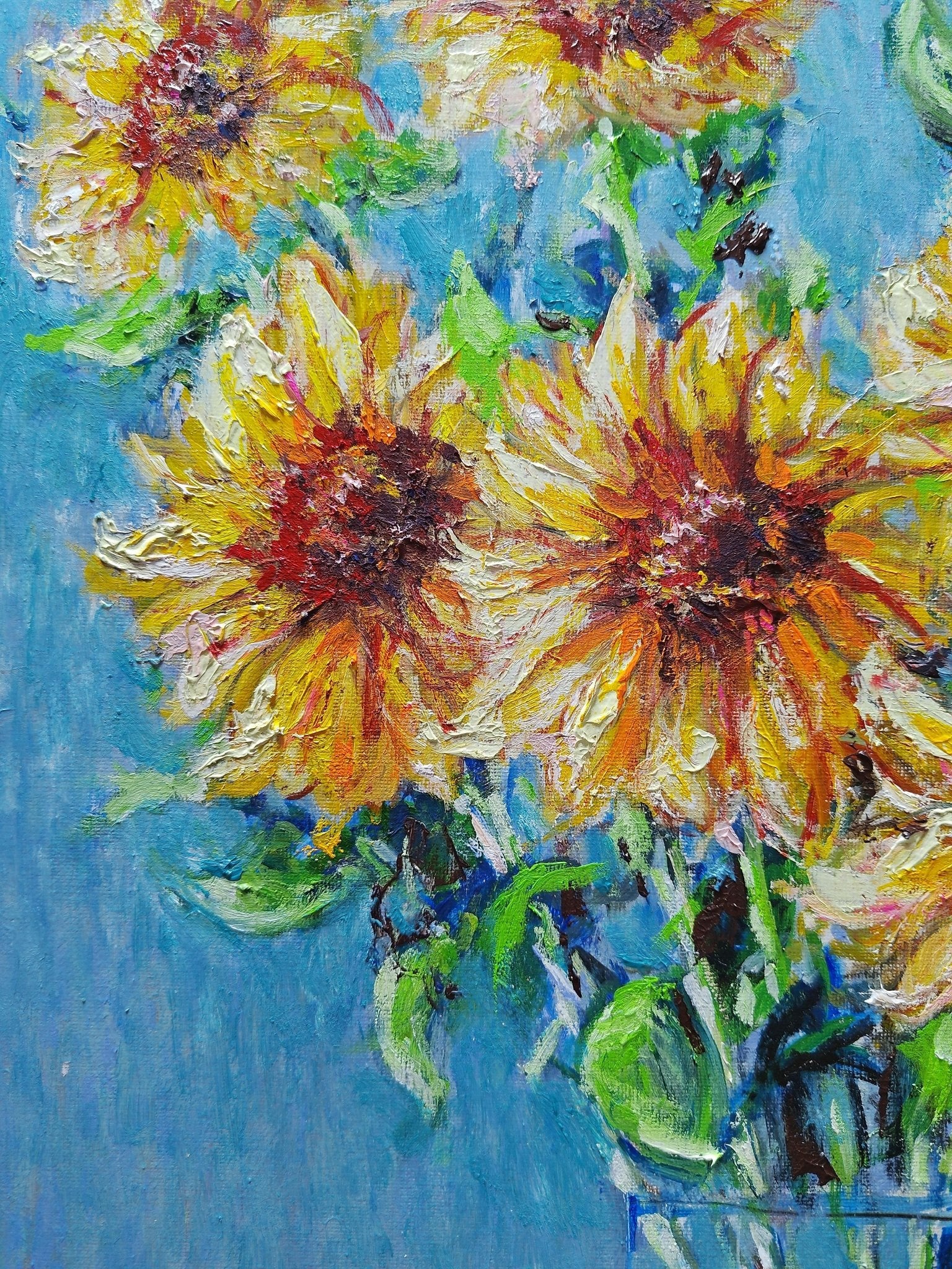 絵画の通販、購入ならFROM ARTIST/作品名：ひまわり2/作家名：aryon