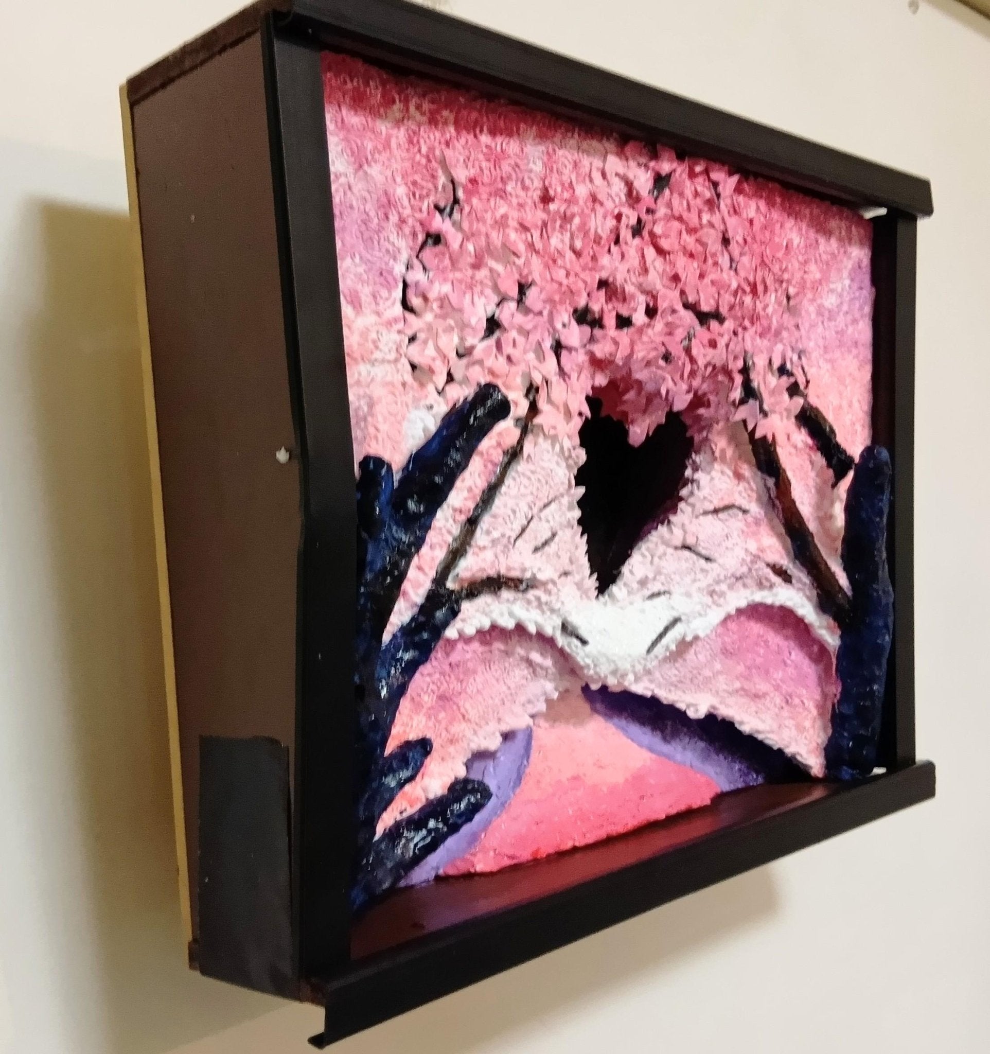 絵画の通販、購入ならFROM ARTIST/作品名：桜並木のライトアップ/作家