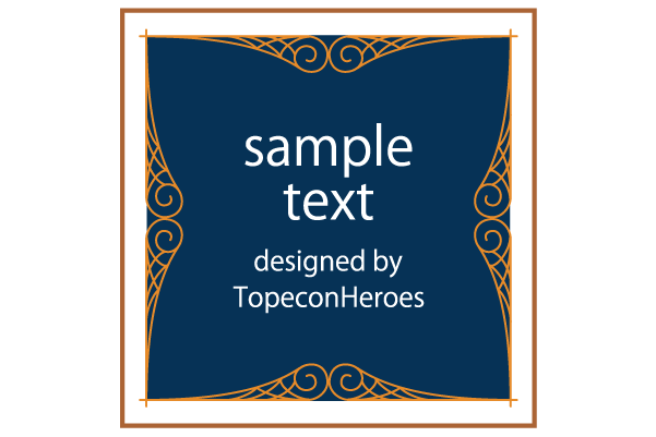 デザイン枠専門サイトFRAME Design – 1000以上の飾り枠のある素材サイト