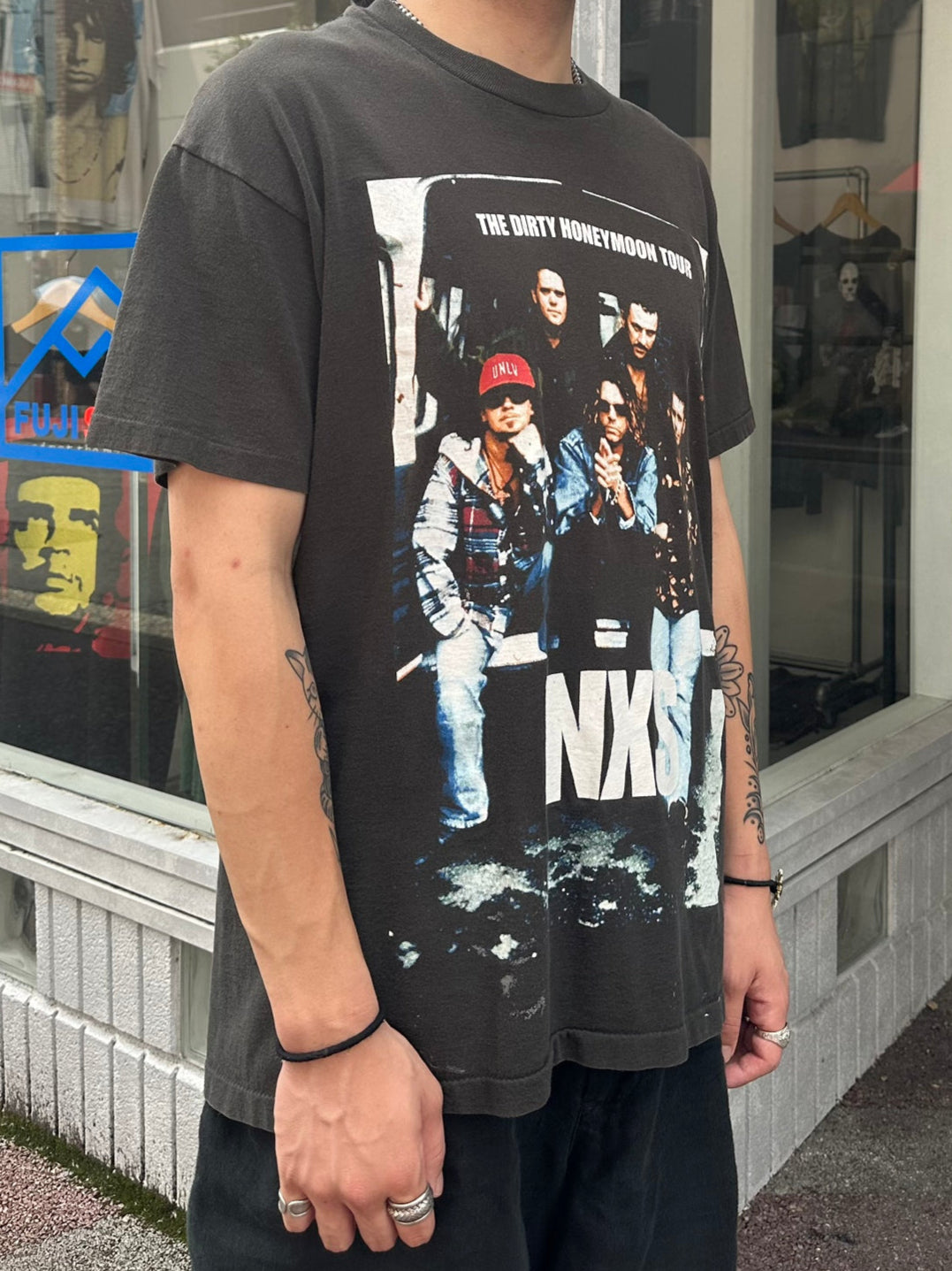 90's INXS「The Dirty Honeymoon Tour」バンドTシャツ – FUJI STORE