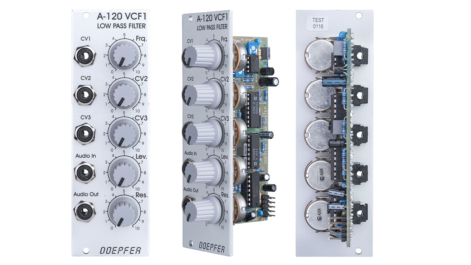 A-120 VCF1 24dB Low Pass Filter - A-100 Eurorack Modular