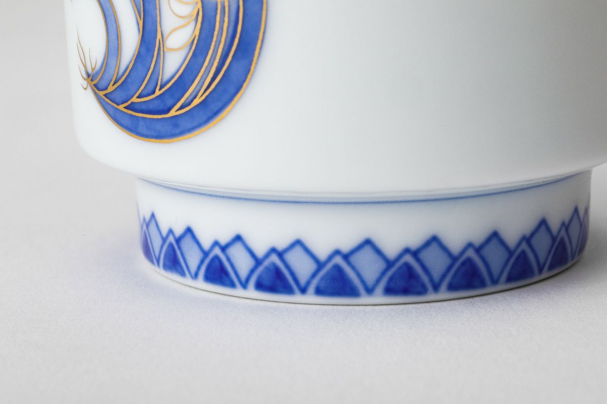 染錦花丸紋 組湯呑 | 有田焼 深川製磁｜公式オンラインストア