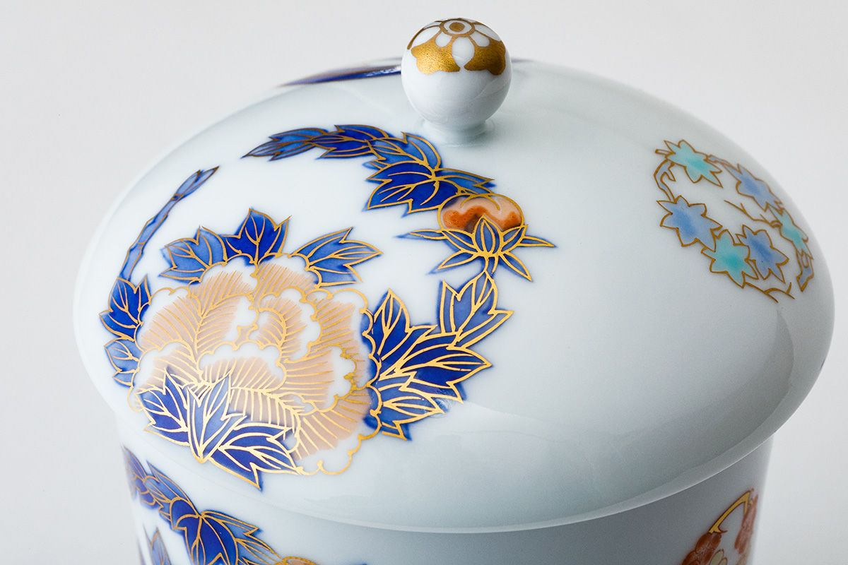 染錦花丸紋 組湯呑 | 有田焼 深川製磁｜公式オンラインストア