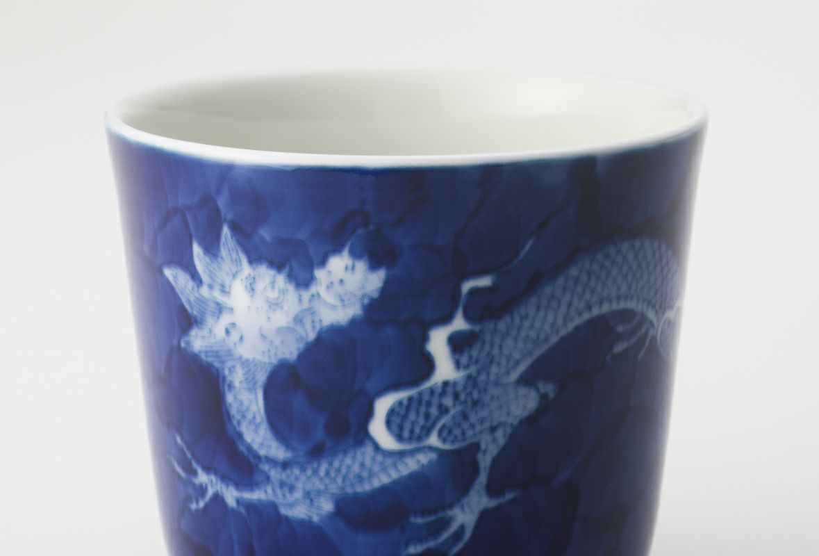 染付龍 ロックカップ | 有田焼 深川製磁｜公式オンラインストア