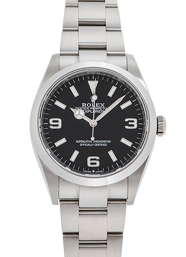 ロレックス エクスプローラー 36 124270 ブラック 新品 | かめ吉