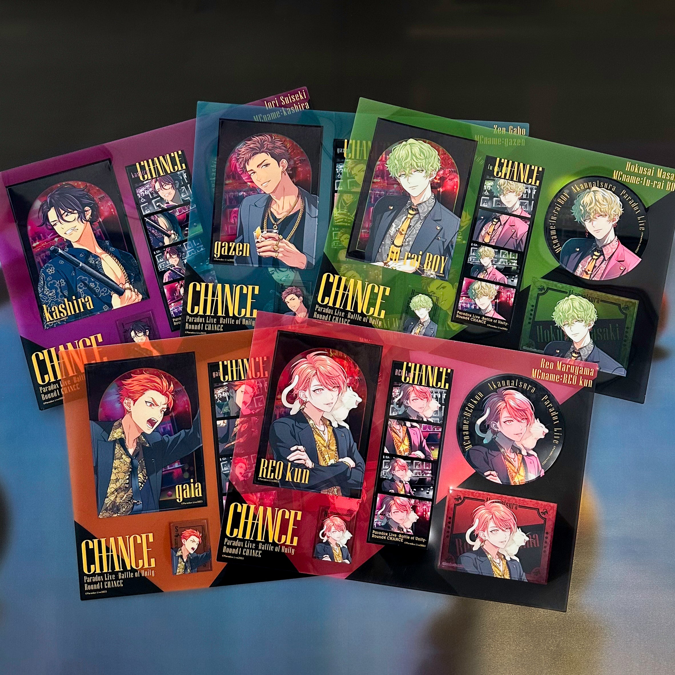 Paradox Live CHANCE クリアカードシート – GCRESTORE ジークレストア